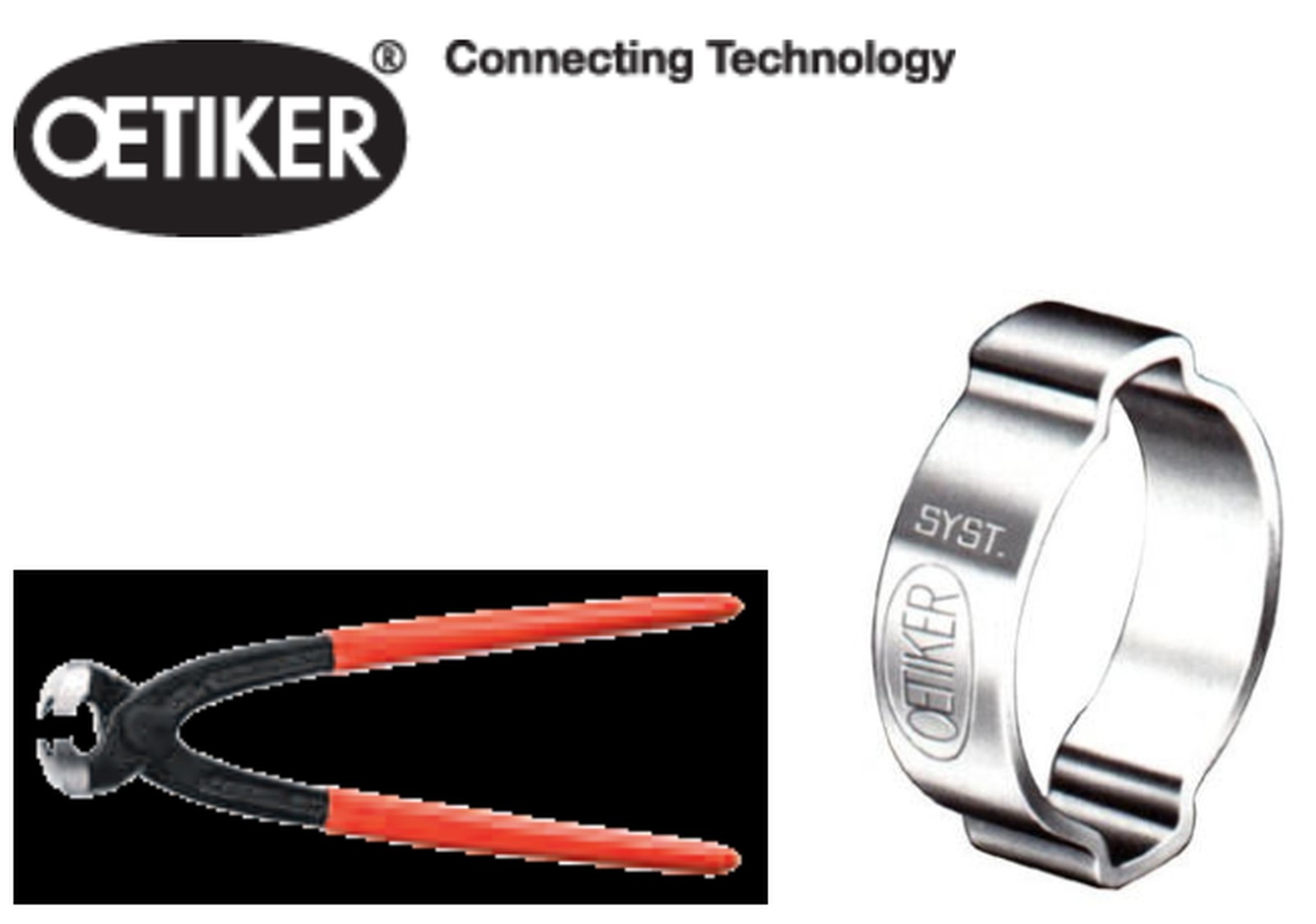 OETIKER EAR HOSE CLAMP ASSEMBLY HAND PINCERS,PLIERS STANDARD & SIDE CLOSING JAW