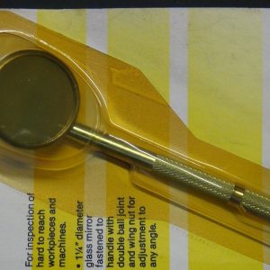 Pocket Round Glass 1-1/4" inspection mirror General 555 made in USA