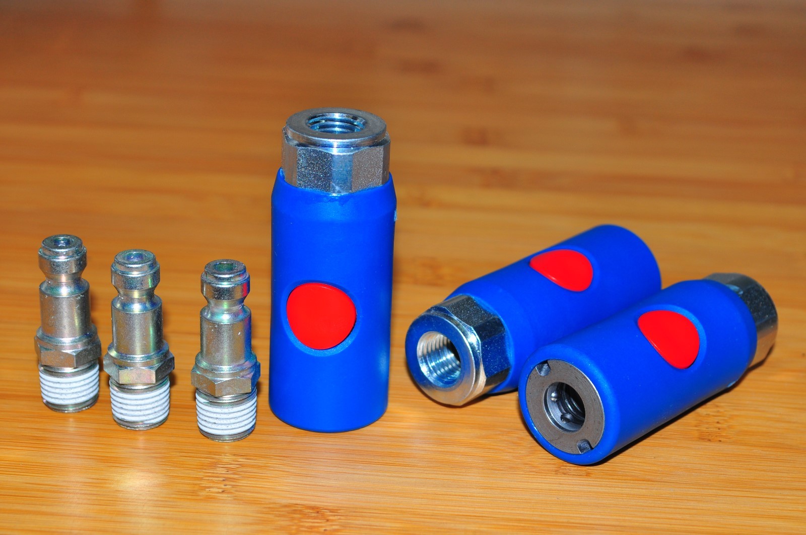 Prevost Truflate Profile 1/4" Push button quick Coupler T-type URC 061201 France