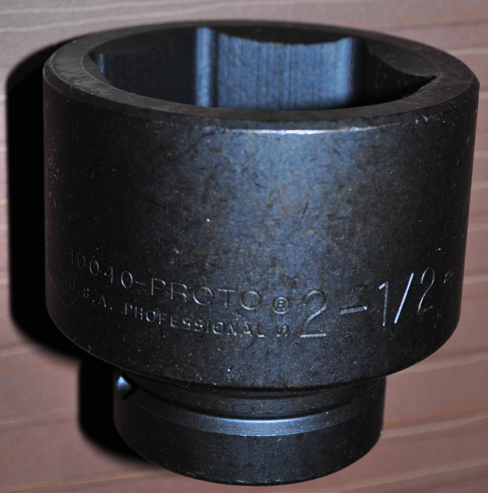 Proto® 1" Drive Impact Socket Size:2-1/2 " IN - 6 Point Proto 10040 Made in USA