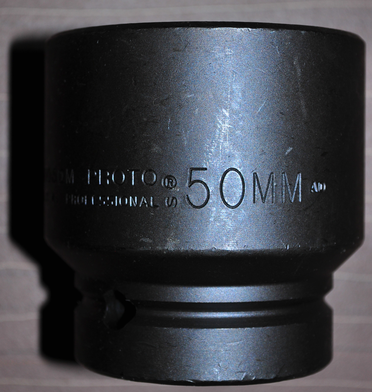 Proto® 1" Drive Impact Socket Size:50 mm - 6 Point  Proto J10050M