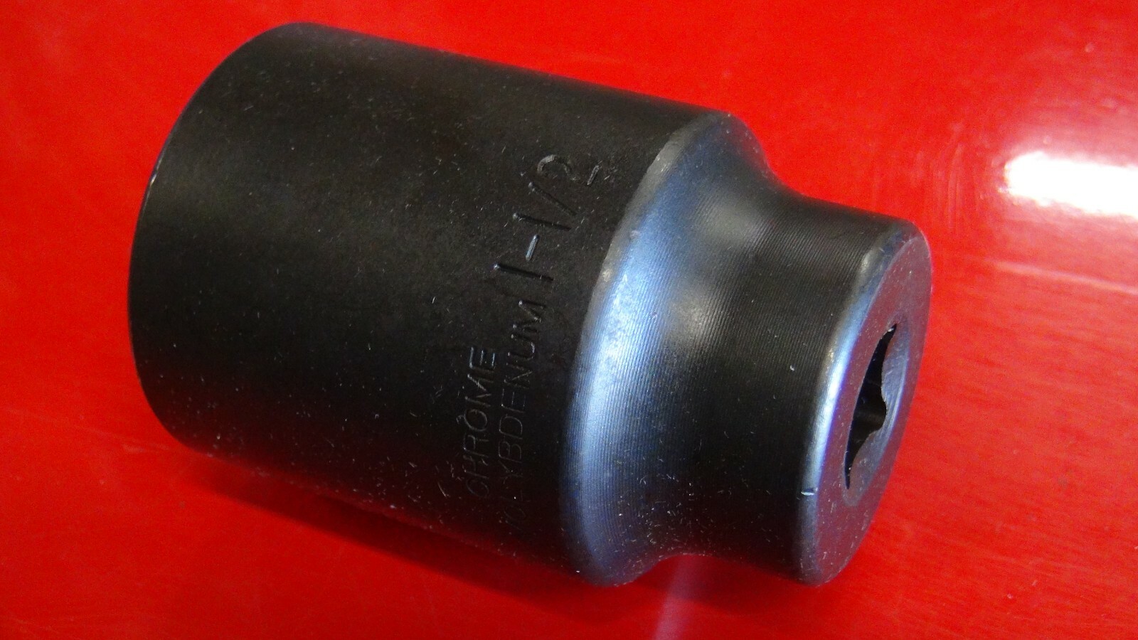 1 1/2 INCH DEEP IMPACT SOCKET 1/2 IN DRIVE CHROME MOLY STEEL OVERALL LN 3 INCHES - Image 11