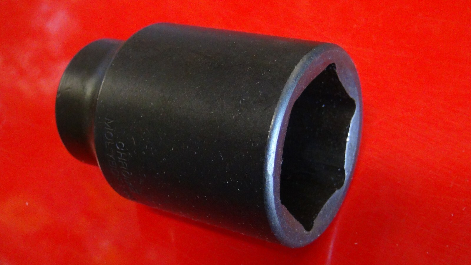 1 1/2 INCH DEEP IMPACT SOCKET 1/2 IN DRIVE CHROME MOLY STEEL OVERALL LN 3 INCHES - Image 3