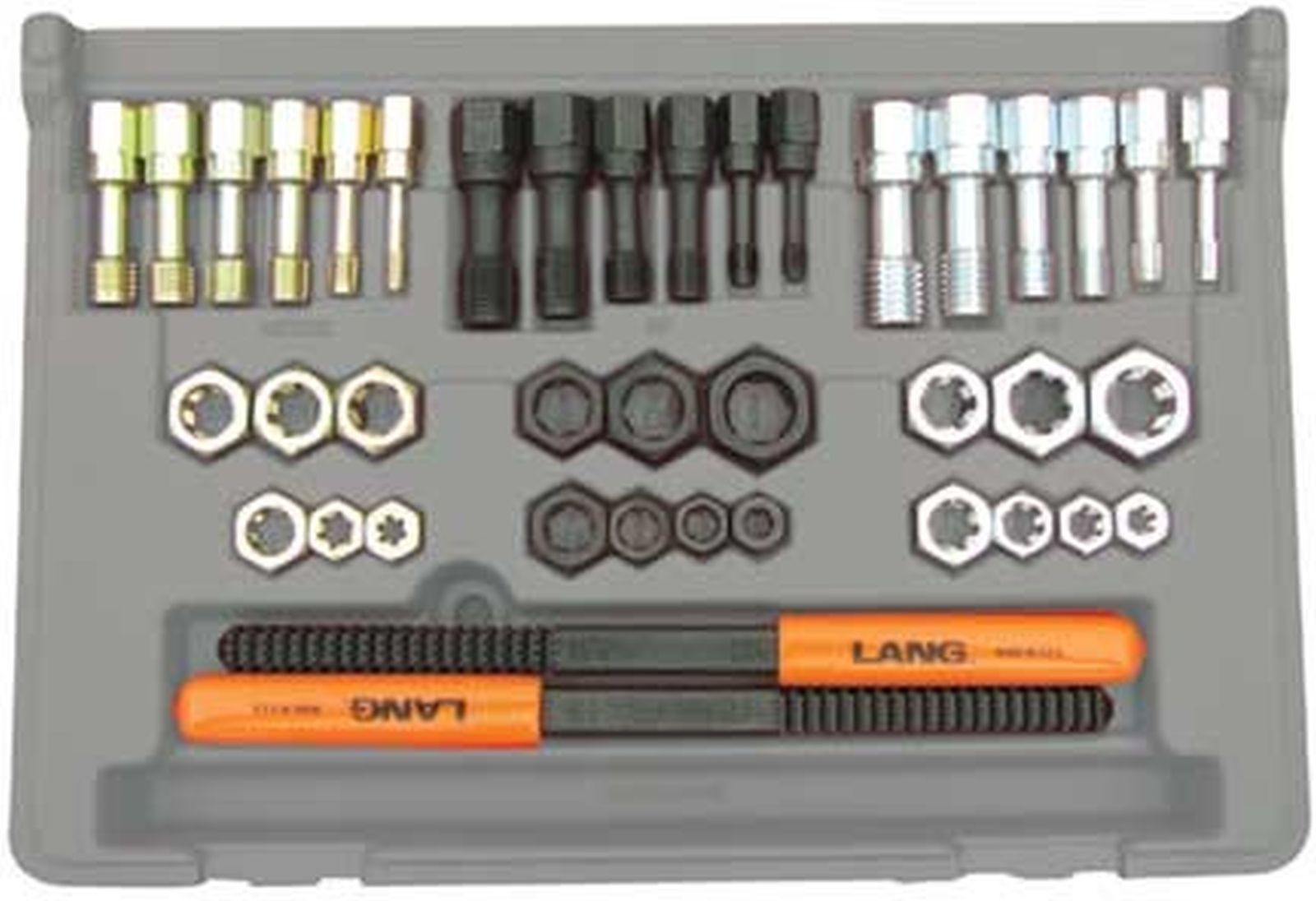 40 Pc. SAE and Metric Thread Restorer Kit Thread repair Tap and Die Made in USA