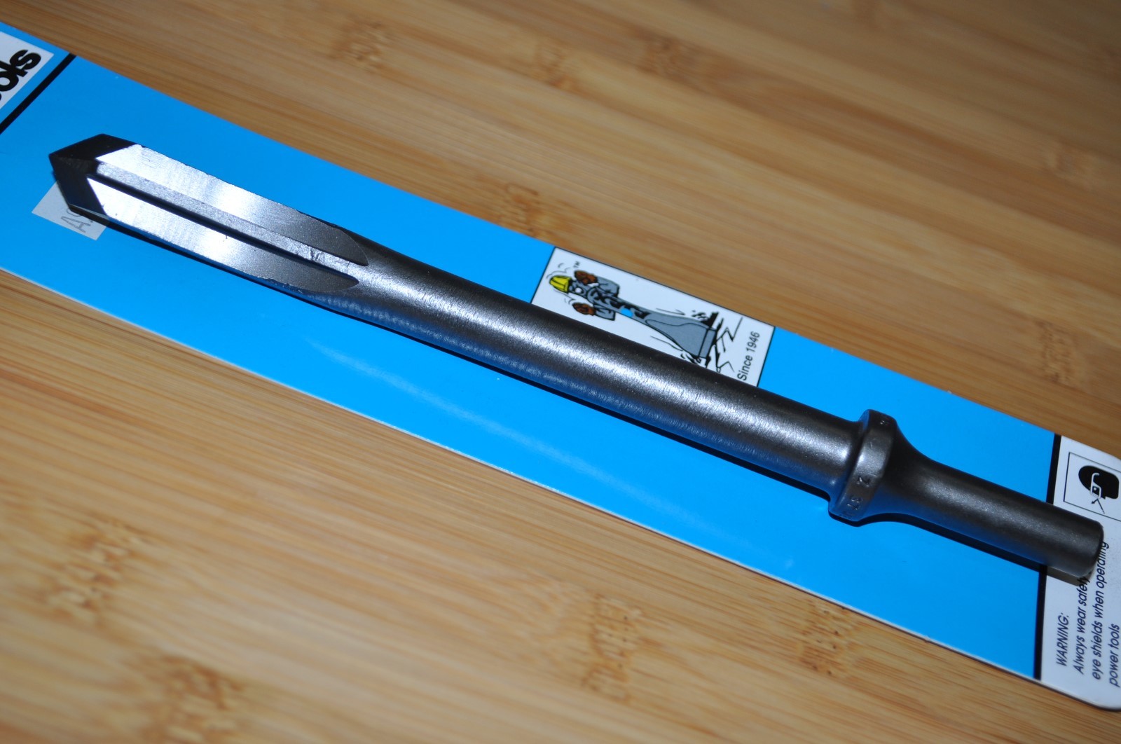 AJAX A 908 Muffler & Pipe Cutter Chisel 7-1/2 in and 0.401" Turn Type Shank USA