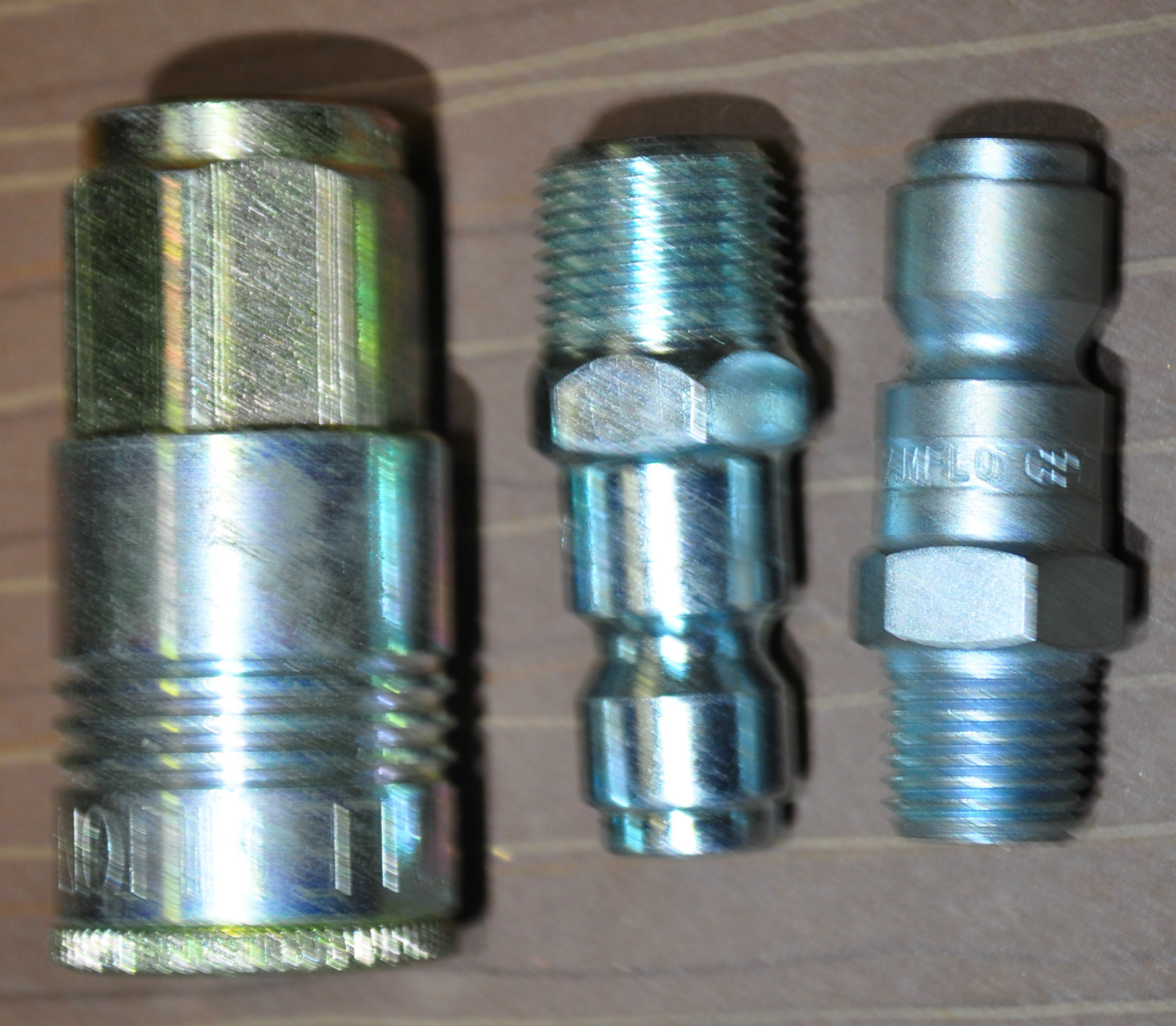 Air Coupler 1/4" Female Body P-Style Milton 1803 come w/ amflo CP7 USA Fits1809
