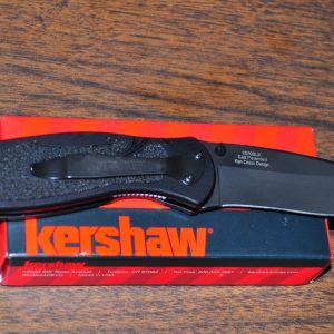 Blur Tactacil Knife w/Diamond-Like Carbon coated blade Kershaw 1670BLK Made USA
