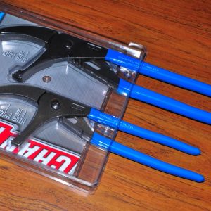 CHANNELLOCK OF-1 OIL FILTER/ PVC PLIERS 212, 215 SET cover 2-1/2" to 4-1/2" USA