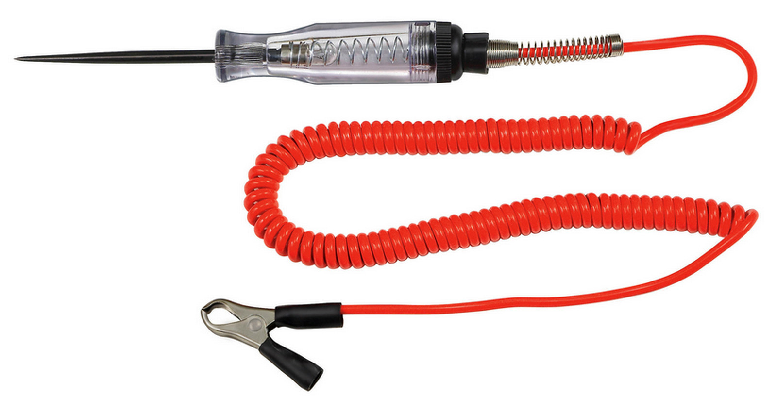 CIRCUIT TESTER, 6V 12V ELECTRICAL TESTER WITH 12 FT RETRRACTABLE WIRE& BAT CLAMP