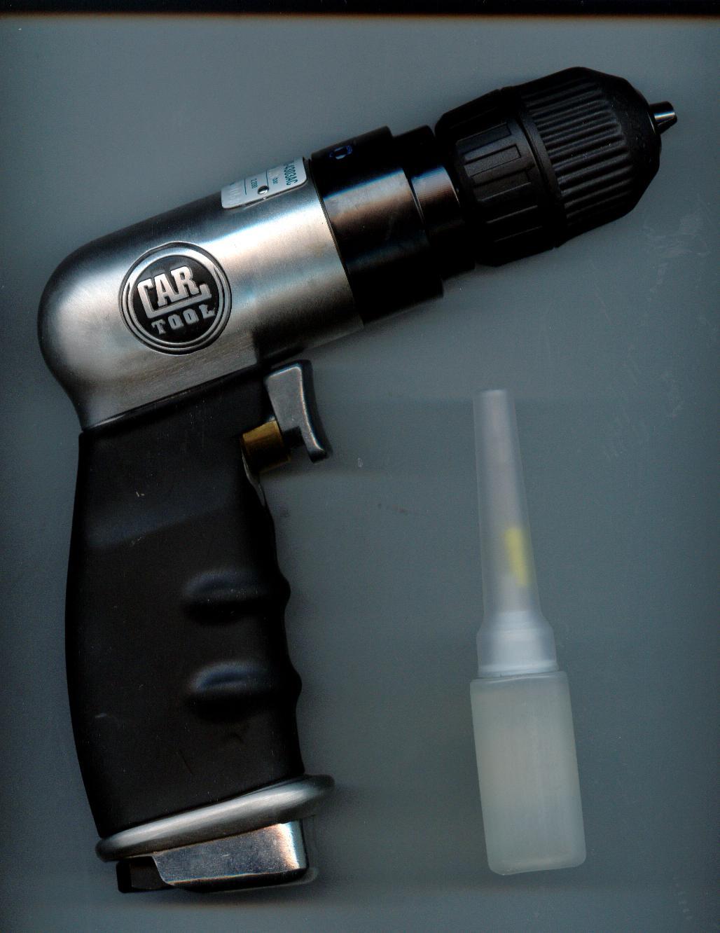 Car Tool Pneumatic  (EARS-4303AC) 3/8" Keyless Air Drill 2200 RPM, Vacula Austra