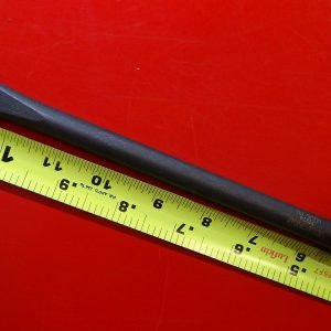 Cold Chisel 10" long 5/8" wide shank 0.401" Old Forge # 1974 made in USA