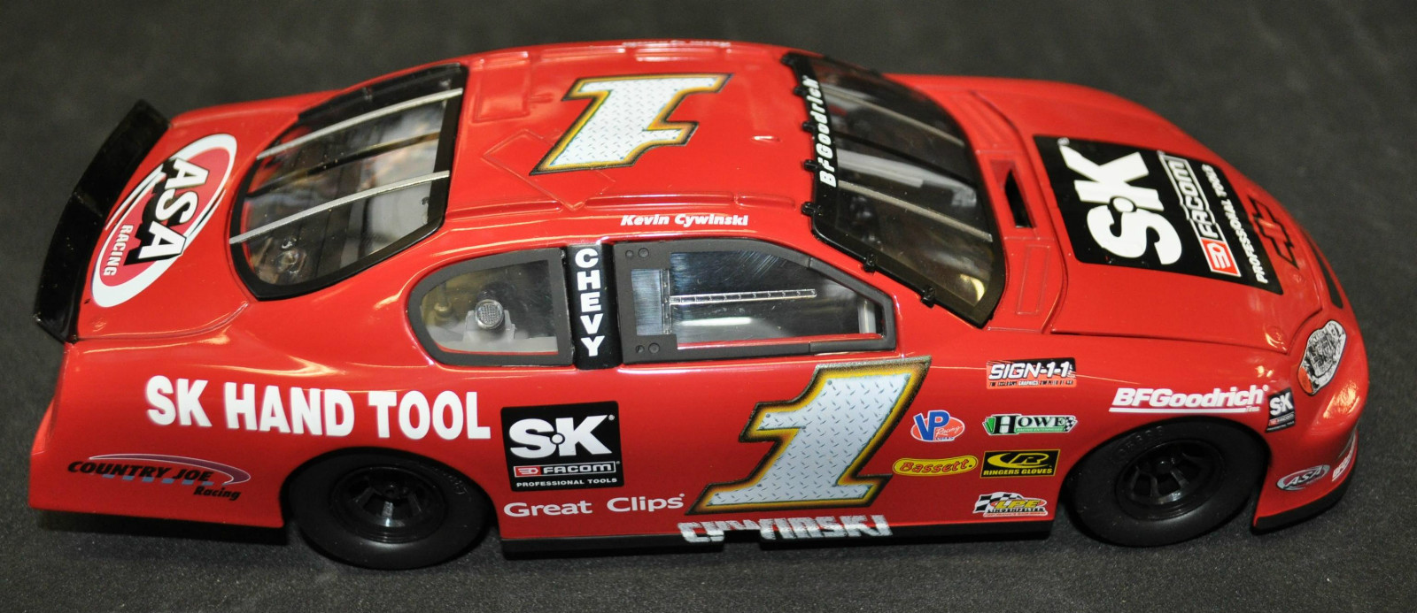 Diecast SpecCast Monte Carlo Replica  SK logo.Diecast 1:24 Scale Collectible New