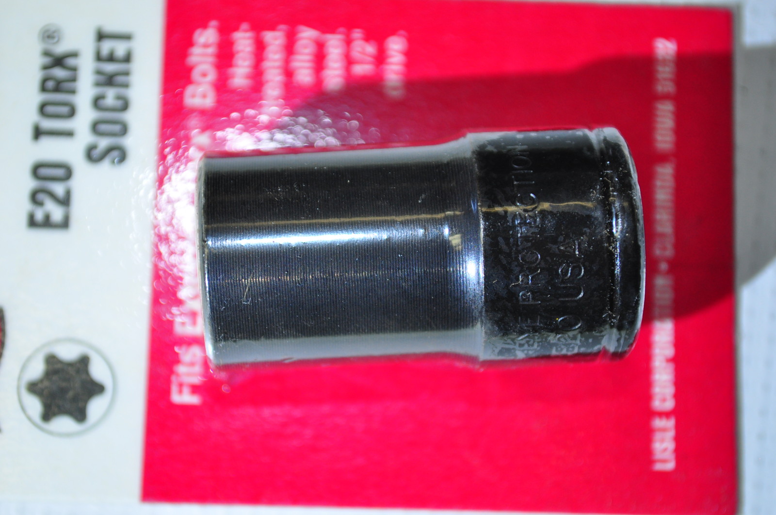 E-20 Torx Socket - External Torx Bolts.Fits Cadillac Caterra camshaft Lisle E20