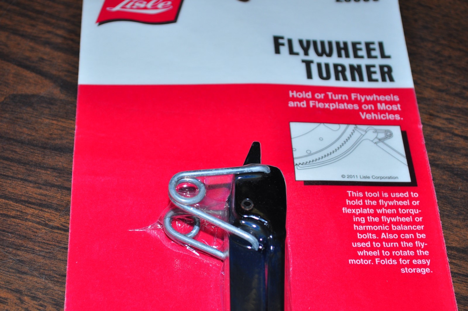 FLYWHEEL CRANKSHAFT TURNER TURNING HOLDING TOOL LISLE 23800 - Image 5