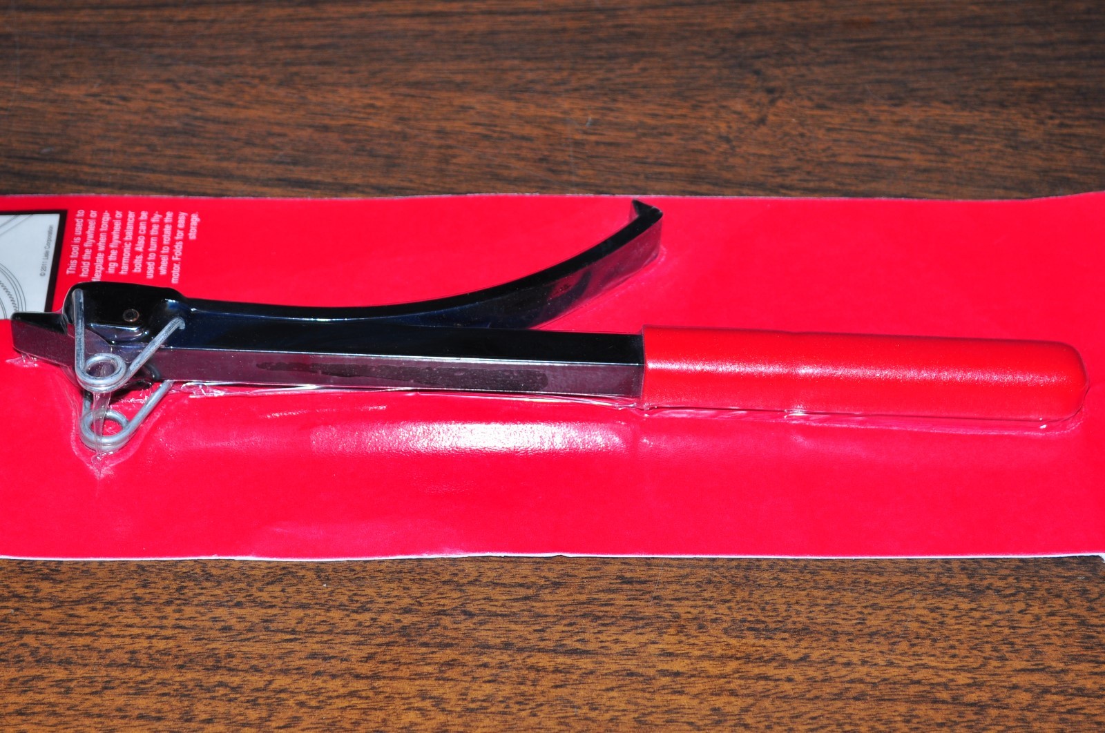 FLYWHEEL CRANKSHAFT TURNER TURNING HOLDING TOOL LISLE 23800