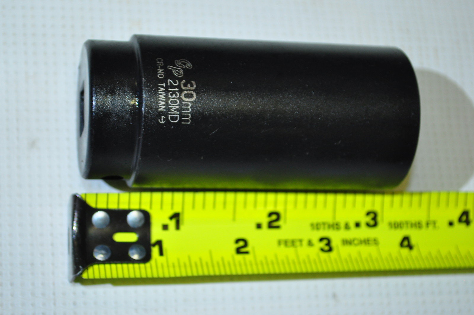 Grey Pneumatic 2130MD Air Impact Deep  30mm 12pt Socket 1/2" Dr 3-1/2" L