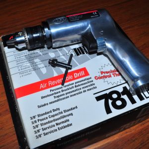 INGERSOLL RAND 7811R 3/8  AIR DRILL REVERSIBLE WITH JACOBS CHUCK