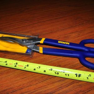 IRWIN 12" DUCKBILL TINNER SNIPS METAL SCISSOR #23012