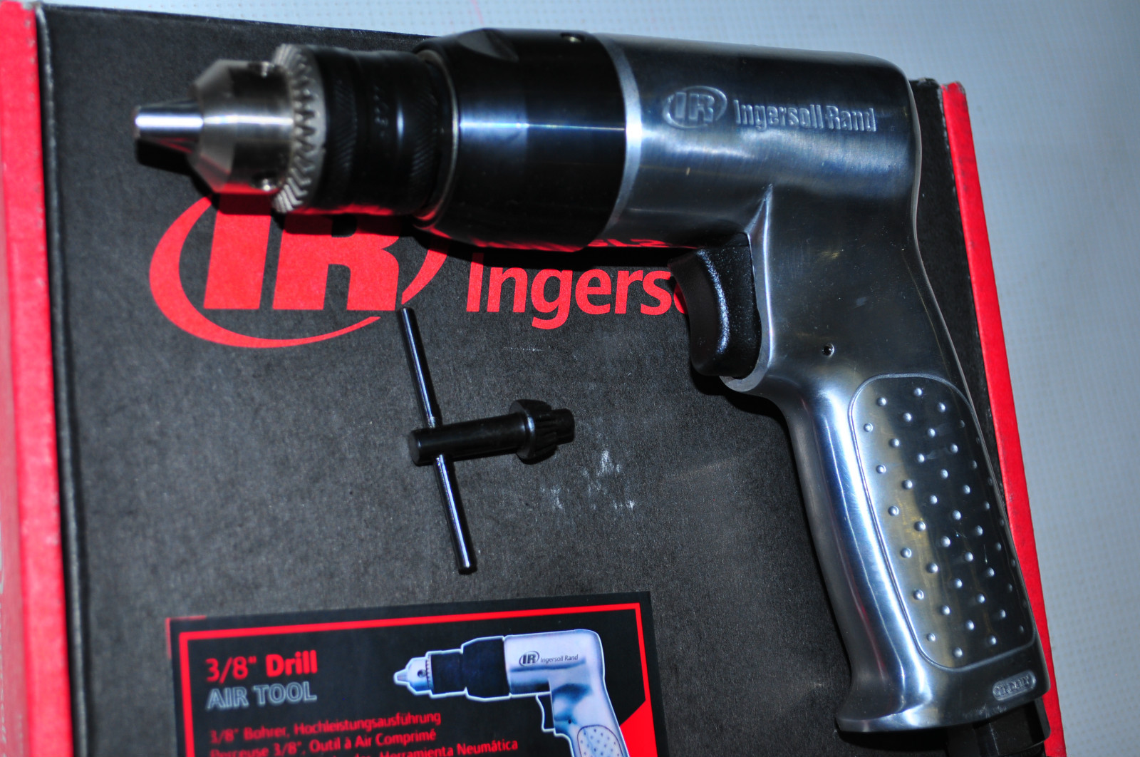 Ingersoll Rand 7802A 3/8" Heavy Duty Air Drill 2000 RPM IR7802A Non Reversible