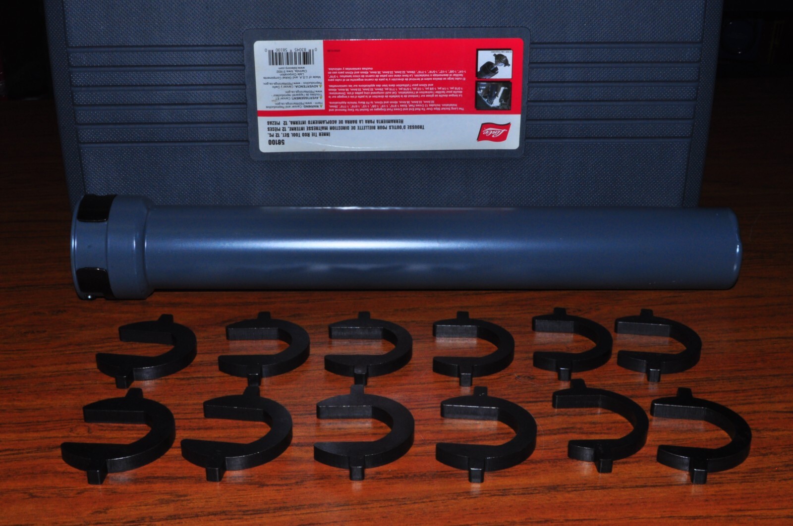 Inner Tie Rod Tool Set, 12 Pc.Lisle 58100 - Image 8