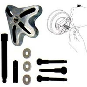 LISLE TOOLS 45300 HARMONIC BALANCER PULLER FOR GM 3300 & 3800 V6 CYLINDER