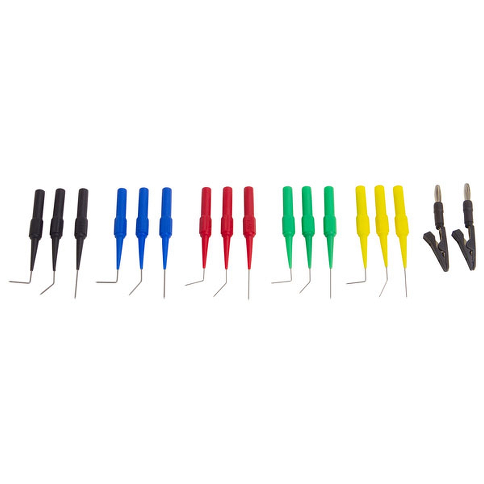 METER BACK PROBE AND ALLIGATOR CLIP  SET 17 PIECES LISLE 64900