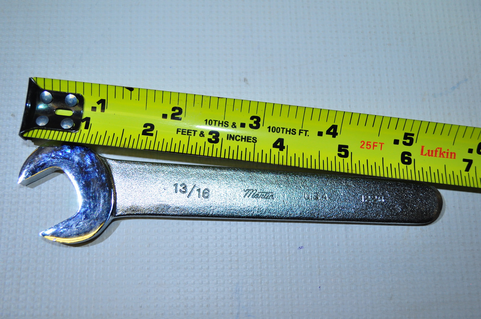 Martin 1226 Short Thin Pattern Service Wrench size 13/16" inch Thickness 6mm USA