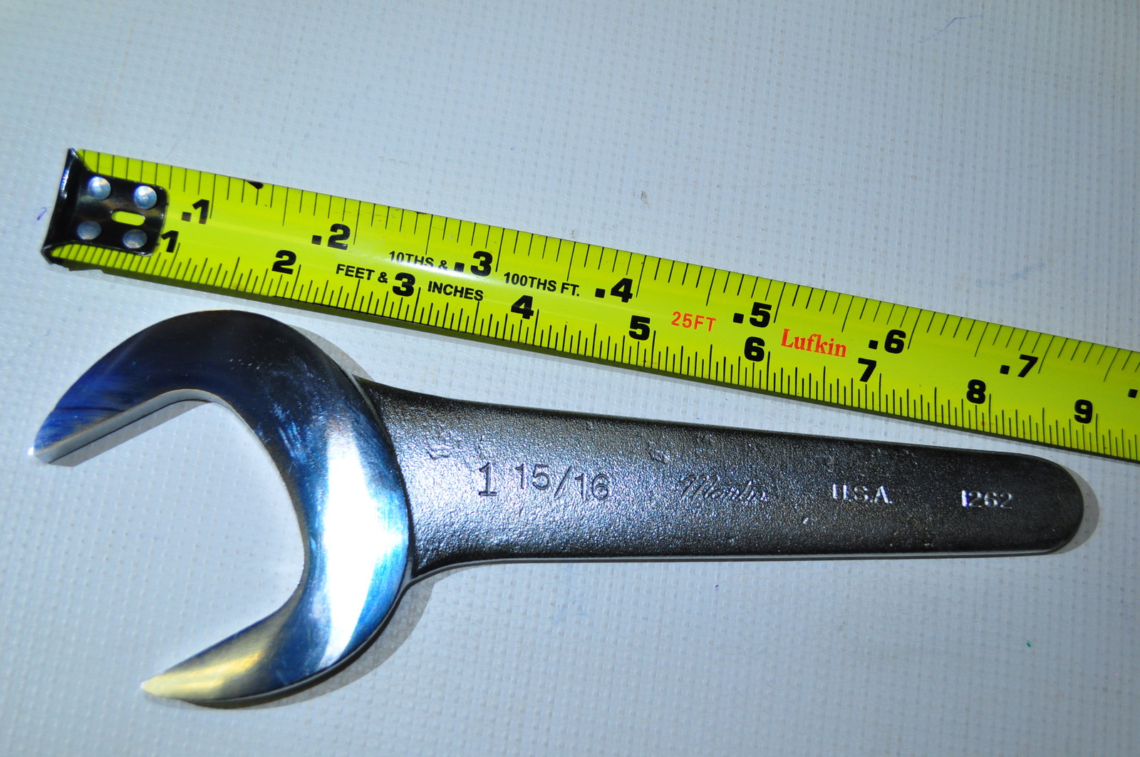 Martin Short Thin Pattern Service Wrench Set Size from 3/4" to 1-15/16" 19 PCUSA