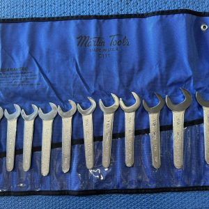 Martin Sprocket #SW11K 11 Pcs 30 Degree Angle Service Wrench 3/4" to 1-1/2" USA