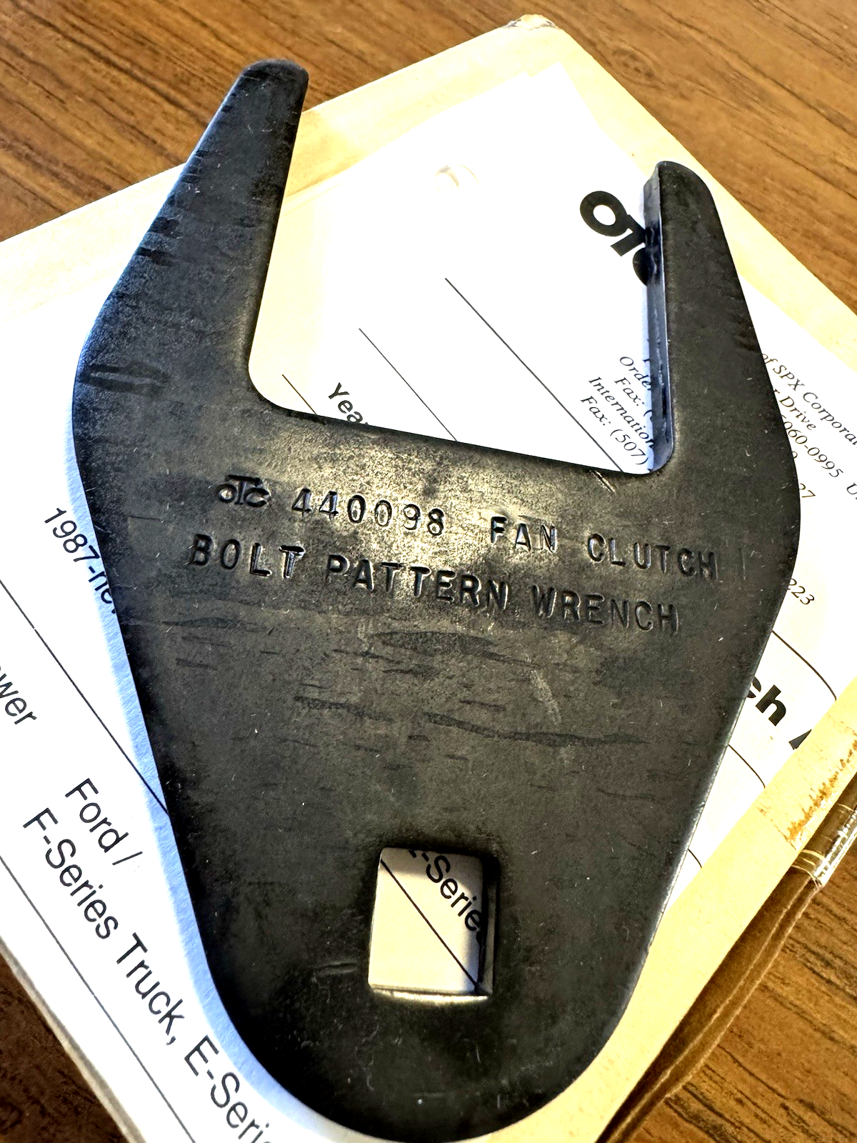 OTC 7855 2-3/8" 60 mm Fan Clutch Holding Tool GM Pick up 5.0L, 5.7L V8
