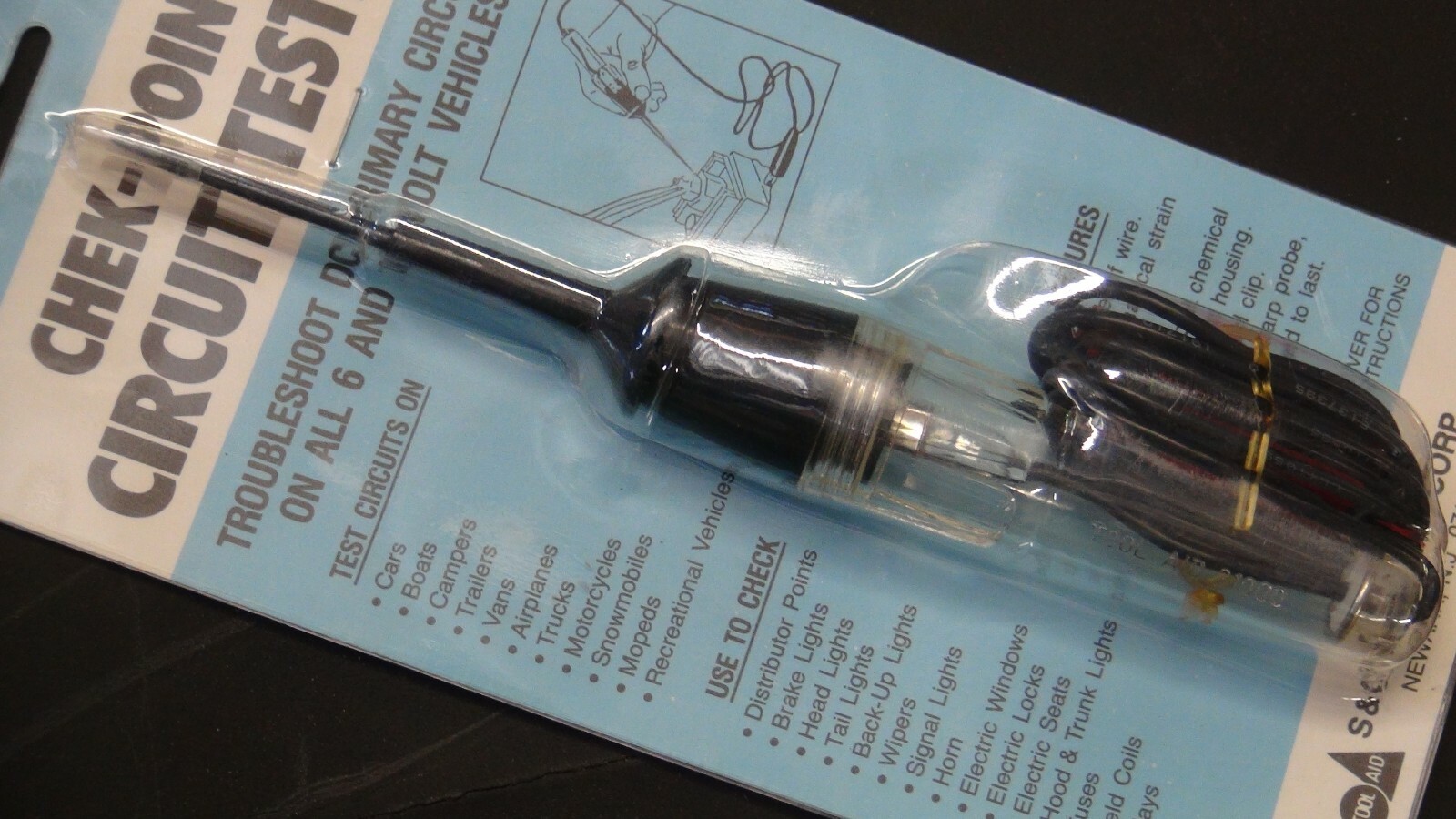 SG Tool Aid 21000 Check-Point Circuit Tester for  6 and 12 Volts Vehicles