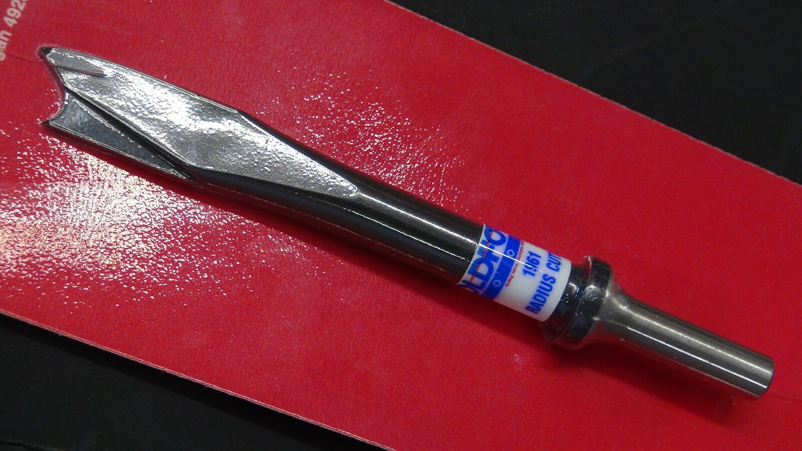 SHEET METAL STEEL RADIUS CUTTER FOR AIR HAMMER 0.401 Shank Oldforge 1961 USA