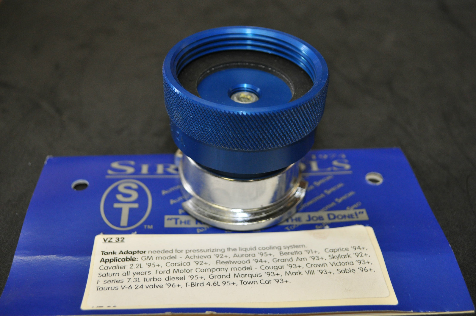 Sir VZ32 GM , Asian Radiator Tank Adaptor for pressurizing liquid cooling system