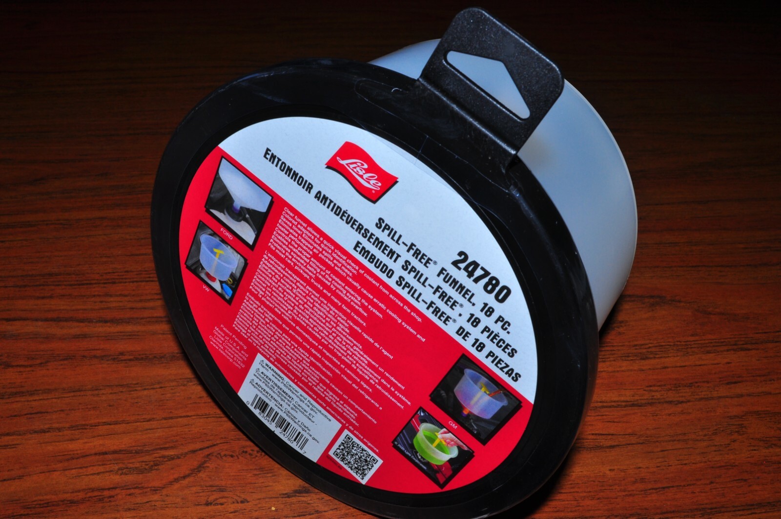 Spill-free Funnel, 18pc Lisle 24780 - Image 3