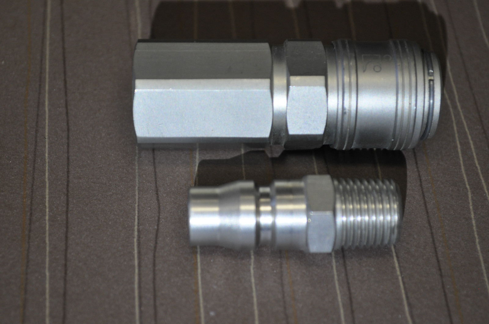 Stainless Steel  Air Coupler with Plug 1/4" NPT female,MPP Style Made in USA