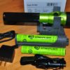Streamlight 75636 Stinger LED Rechargeable Flashlight AC/DC PiggyBack  - Green