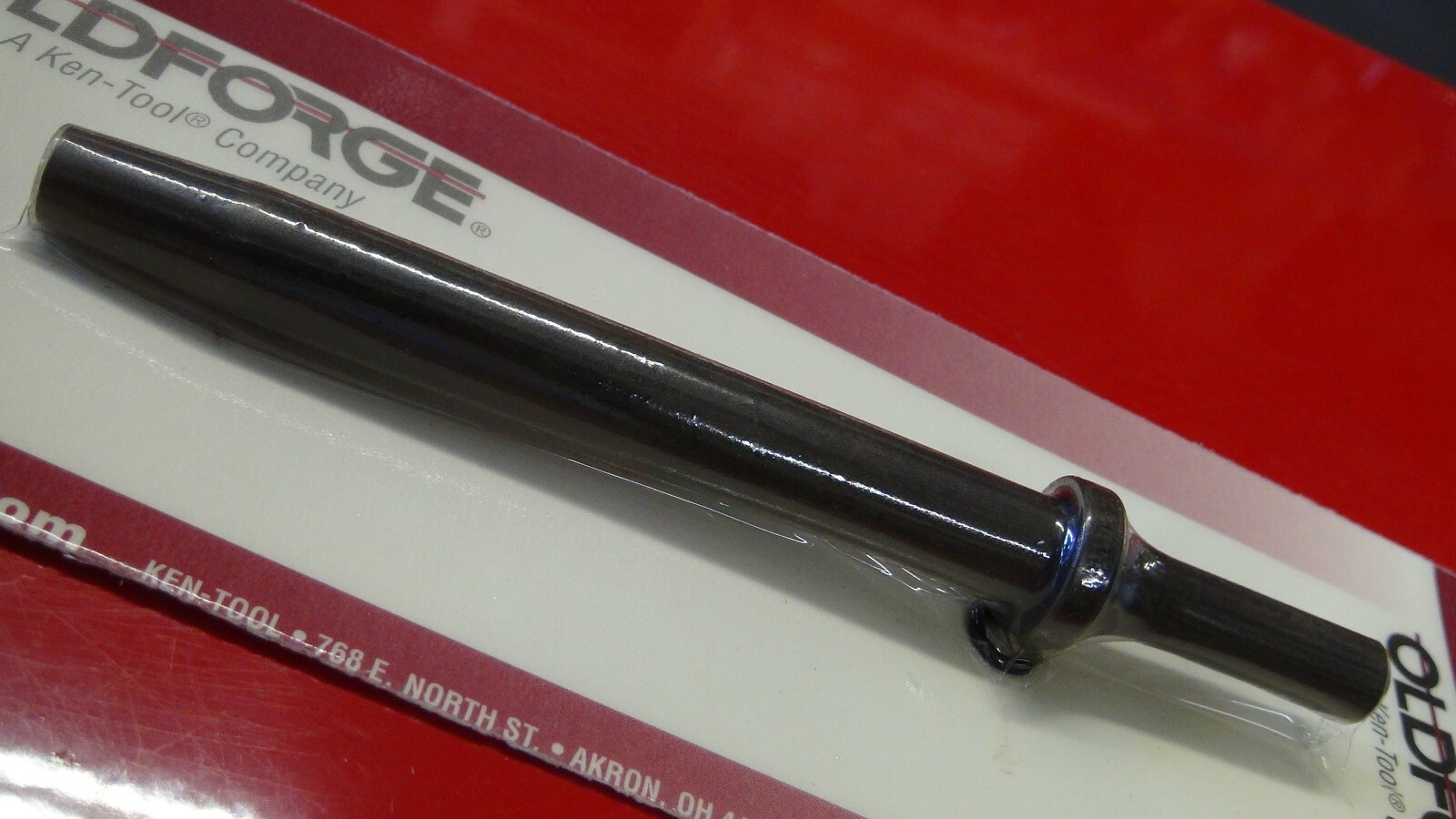 TAPER PUNCH 3/8"DIA SHEET METAL STEEL  FOR AIR HAMMER OLDFORGE 1979 USA MADE