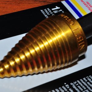 UNIBIT 13T STEP DRILL TITANIUM HOLE THRU 1-1/8" 1/2" SHNK IRWIN 15313 USA