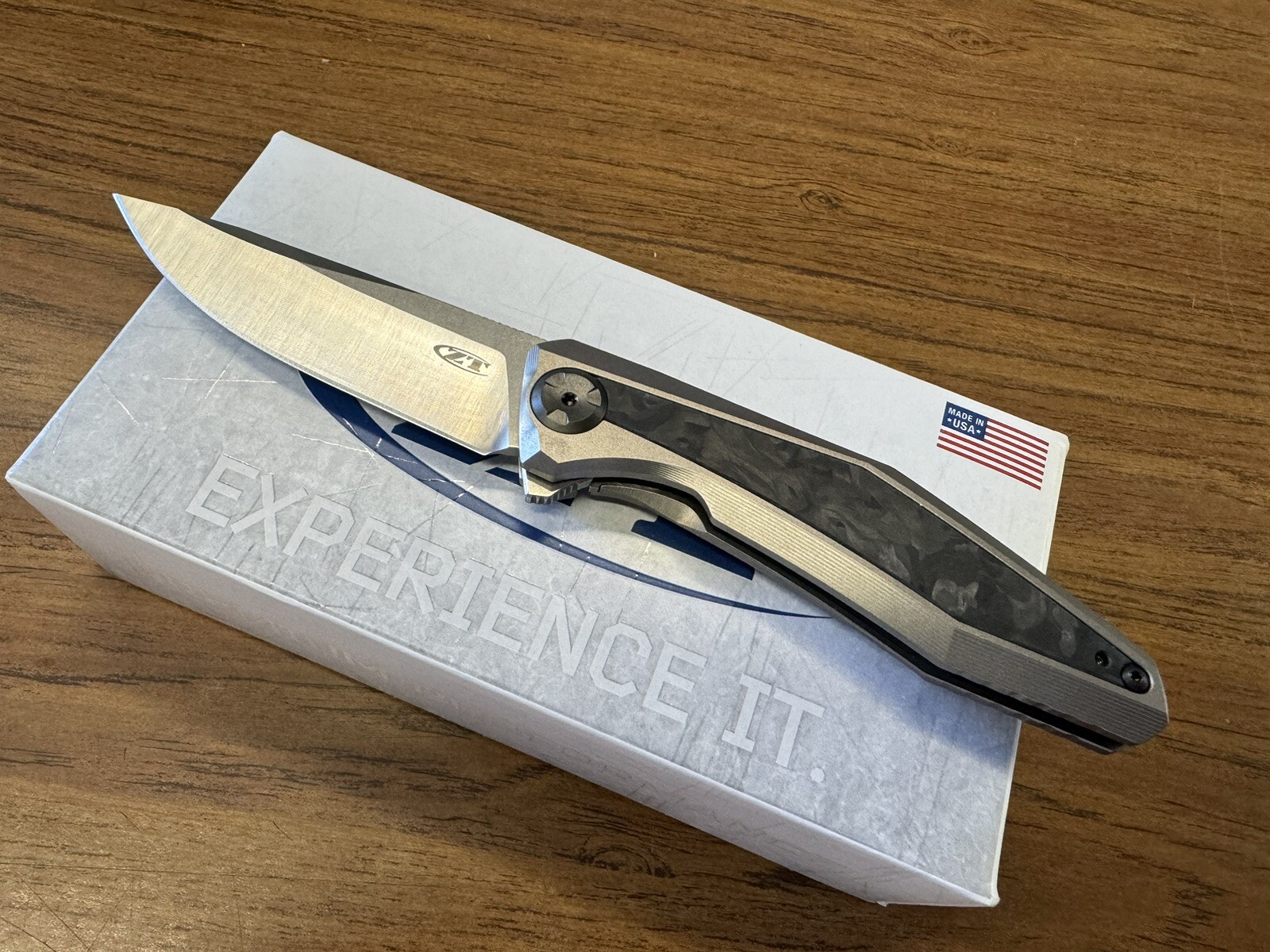 Zero Tolerance 0470 Dmitry Sinkevich Flipper Knife SW 20CV 2TN Made in USA