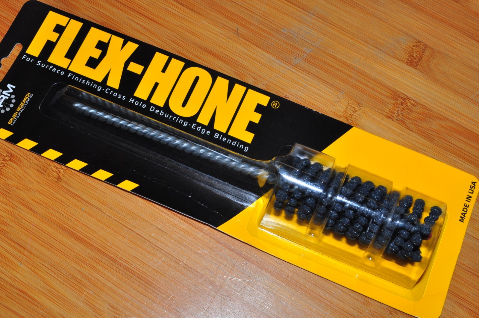 1-1/8" 29 mm flex hone180 SC Brush Research BRM BC118 18 Cylinder Ball Hone USA - Image 3