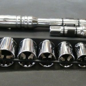 12 points sockets with Long Ratchet 1/2" Dr 72-tooth Incl: 7/16 to 1" H 724 496