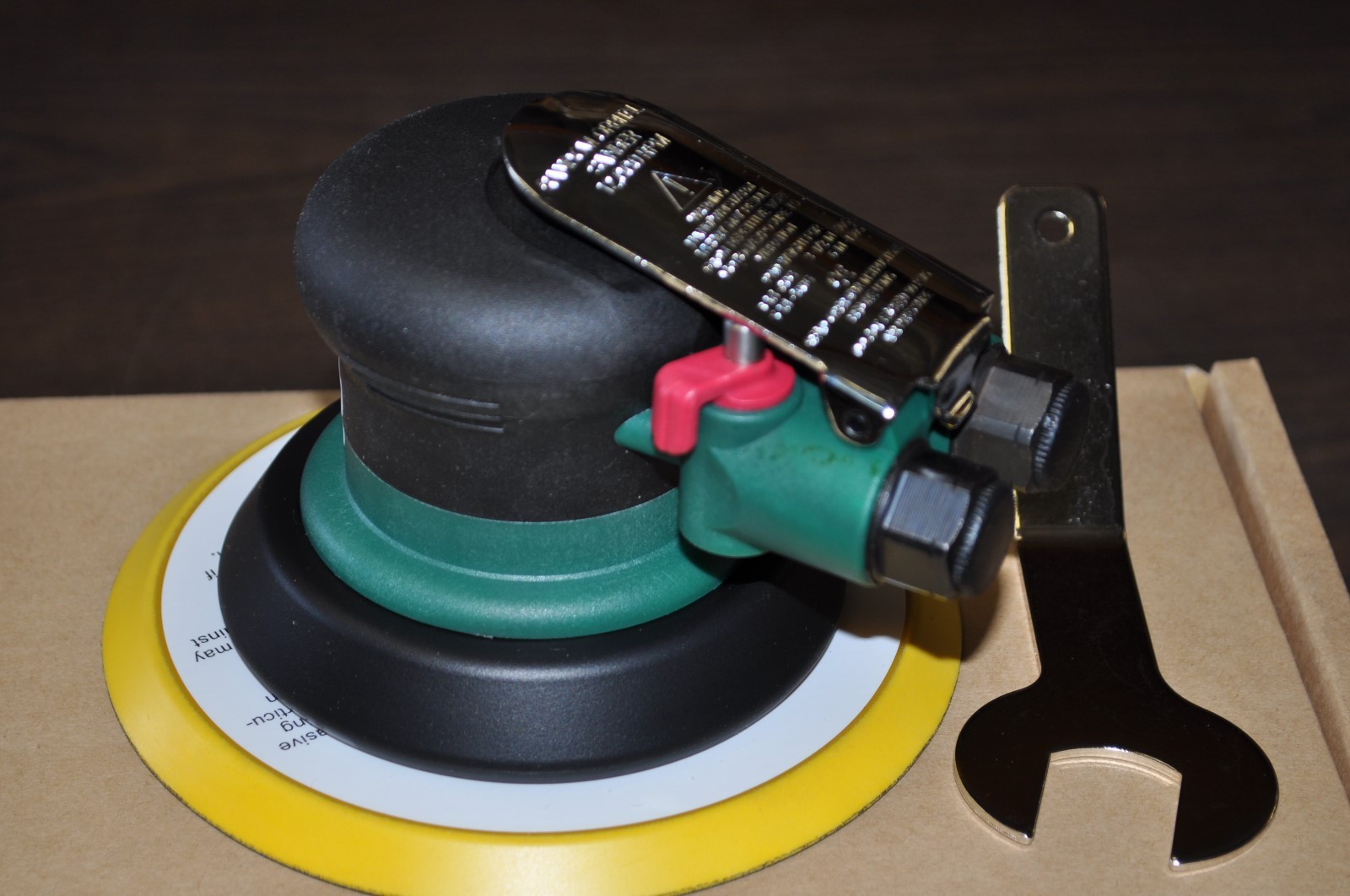6" Random 3/16" Orbital DA Palm Sander 12,000 rpm Ears Bsoos156-A1 Australia.