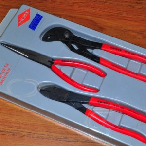 8" long nose ,8" high leverage diagonal cutter and 10" Cobra pump plier KN267487
