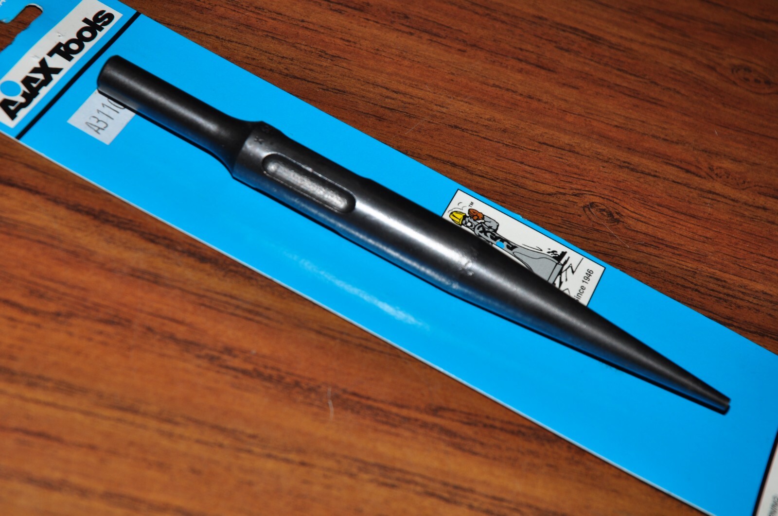 AJAX 3110 NON TURN TYPE TAPPED SHEET METAL PUNCH CHISEL .401"SHANK USA
