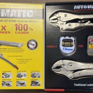 CH Hanson 80705 Automatic Clamping Pliers Set -10" and Irwin 10WR and 10CJ