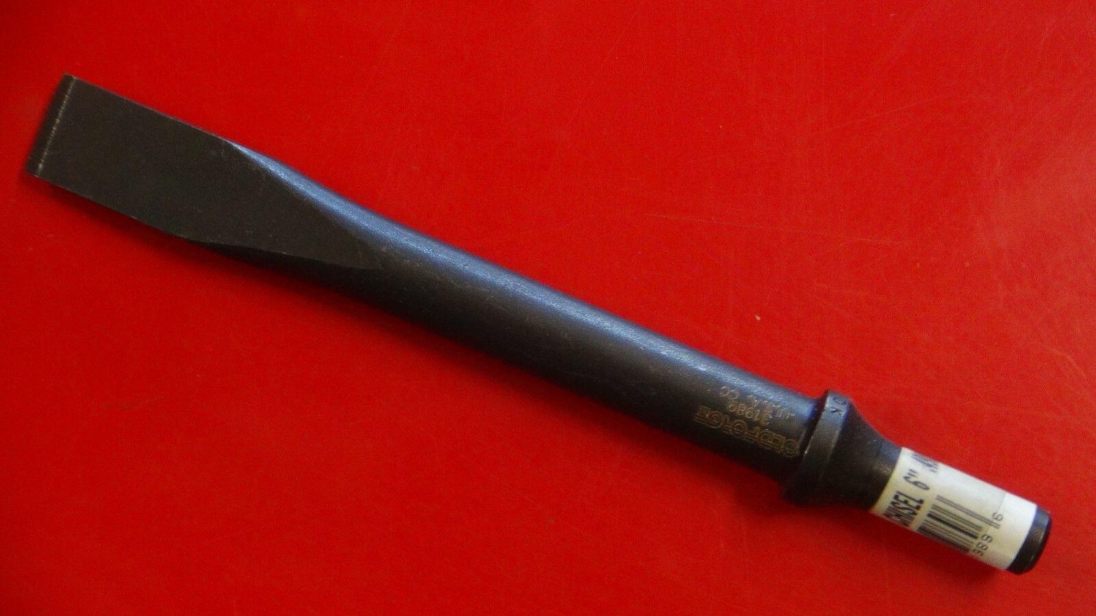 Cold Chisel, 0.498 Shank, 6" long -0.763" wide Old Forge H-1972 Made in USA