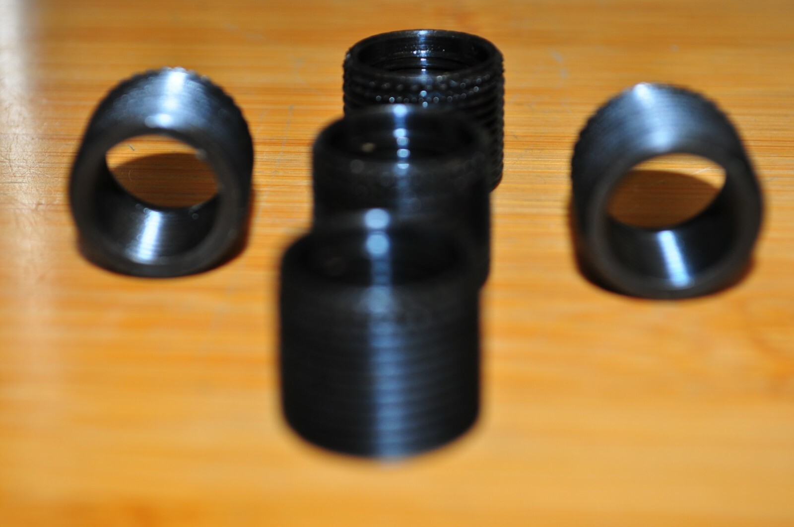 DEEP HOLE ALUMINUM HEAD M14X 1.25 SPARK PLUG HOLE REPAIR INSERT 11/16" DEEP 5 EA