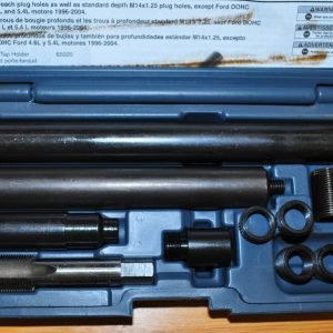 DEEP HOLE ALUMINUM HEAD M14X 1.25 SPARK PLUG HOLE REPAIR KIT LISLE 65200