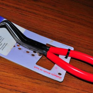 DOUBLE BENTNOSE PLIER 8" KNIPEX 3881200BSBA MADE IN GERMANY