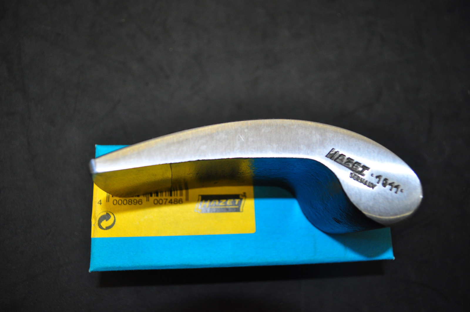HAZET 1911 HAND ANVIL DOLLY ROOF WEDGE SHAPED MADE IN GERMANY